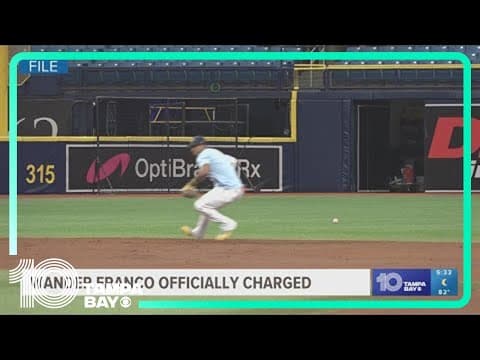 Ray's shortstop Wander Franco formally charged with sexually abusing a 14-year-old girl