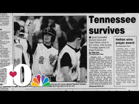 The Vols' history in the College World Series