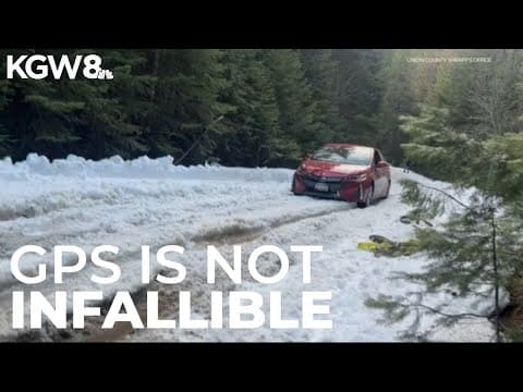 Drivers urged to be careful about using GPS for detour routes