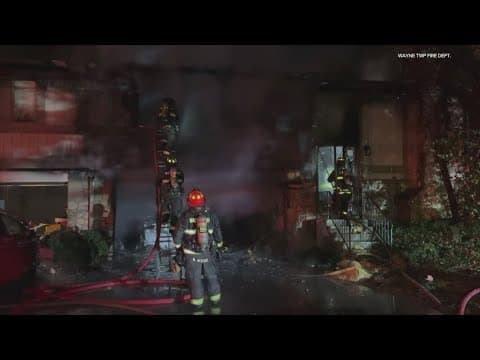 2 injured in condo fire on Indianapolis' west side