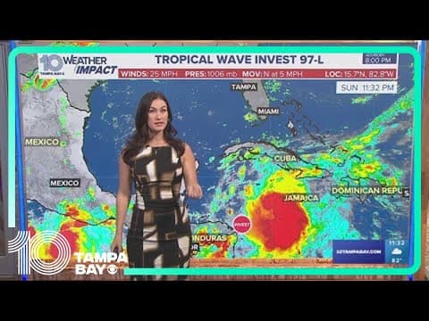 Tracking the Tropics: Invest 97L forms in the NW Caribbean