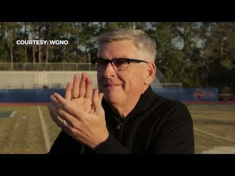 Dedication ceremony for Ed Daniels Field in Kenner, Louisiana