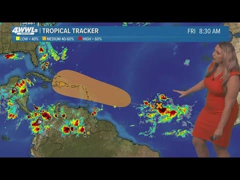 Tropical Update: Gradual tropical development likely in Atlantic Ocean through next week