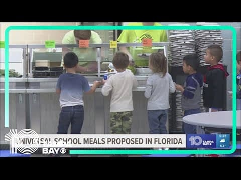 Florida lawmaker proposes universal free breakfast, lunch program