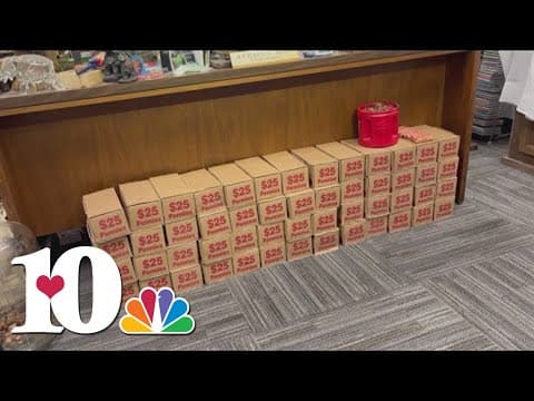 130K pennies will go to help needy children at juvenile center
