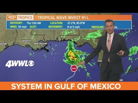 Thursday morning tropical update: Chance of development in Gulf