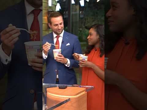 News anchors rate the Cup Noodles s’mores flavor