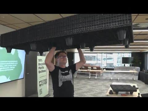 ECO9: Sustainable bedframes made from 100% plastic