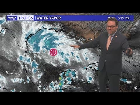 Tropics: Tropical Depression 9 south of LA