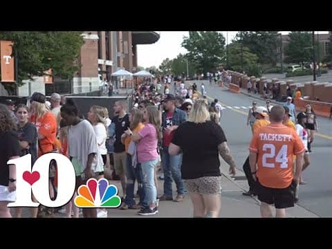 Fans coming from all over to see Morgan Wallen at Neyland Stadium