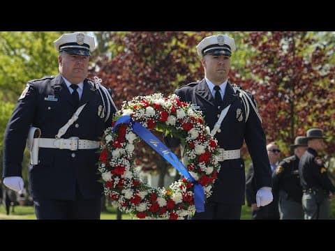 8 peace officers honored in annual Ohio Peace Officers Memorial Ceremony