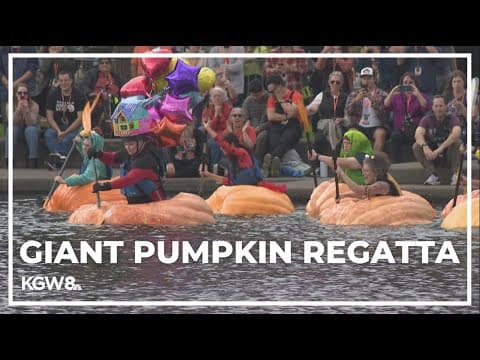 National Giant Pumpkin Regatta returns to Portland metro area
