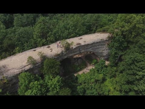 Chuck's Big Adventure in Kentucky I Red River Gorge underground kayaking