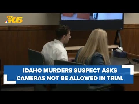 Bryan Kohberger's attorneys asking to keep cameras out of quadruple murder trial