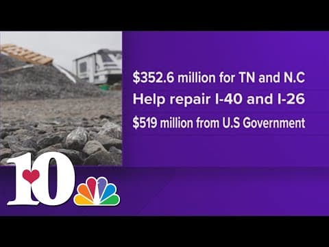 US government sending more than $350M to TN, NC for Helene-related infrastructure repair