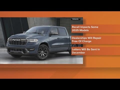 Thousands of Ram 1500 trucks recalled