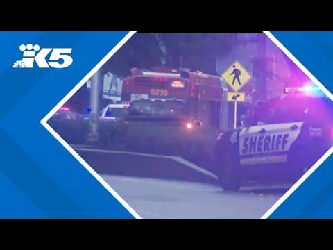 Two people shot on Metro bus in Tukwila; police searching for 3 suspects