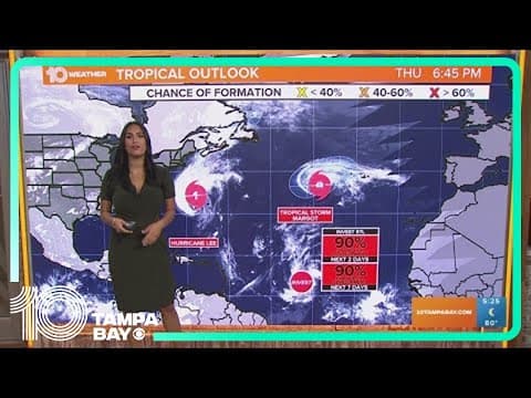 Tracking the Tropics: Hurricane Lee to impact parts of the US East Coast | 5 a.m. Friday