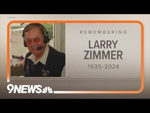 Longtime Broncos, CU Buffs broadcaster Larry Zimmer dies at 88