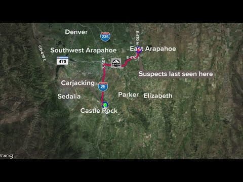 Theft, crarjacking at Castle Rock outlets prompts police chase