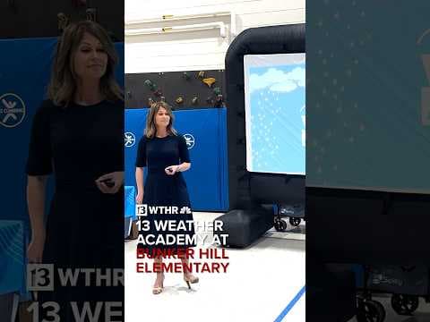 13 Weather Academy had a great time visiting Bunker Hill Elementary!