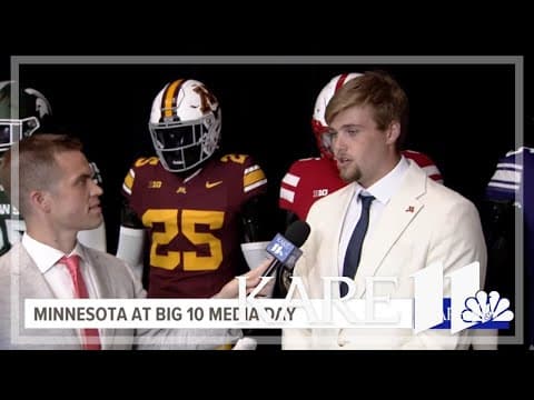 Going one-on-one with Gophers QB Drake Lindsey