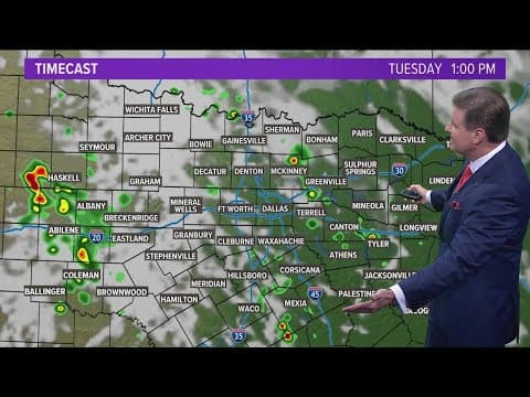 DFW Weather: Rain chances continue for now before the summer heat returns