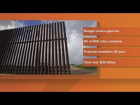 Proposed border wall could take 30 years and $20 billion to finish