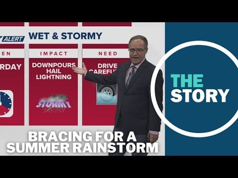 Saturday brings rain, thunderstorms to western Oregon | Weather Impact Alert