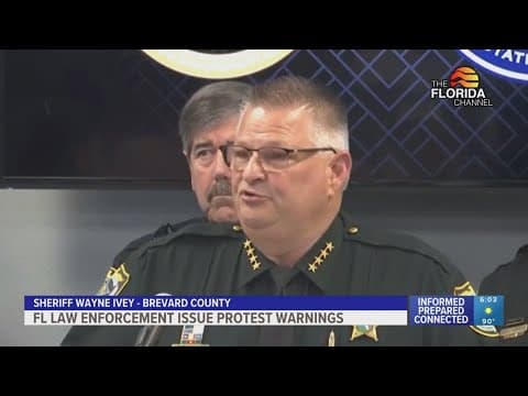 'We will kill you graveyard dead': Florida law enforcement warn against violence ahead of protests