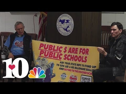 Parents and educators slam universal school voucher proposal on first day of legislative session