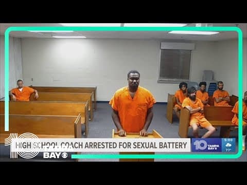 Polk County deputies arrest Lakeland High coach on sexual battery charges against a student