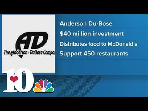 Major fast food distributor to open first distribution facility in East Tennessee