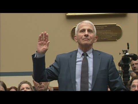 Anthony Fauci testifies on origins of COVID-19 pandemic