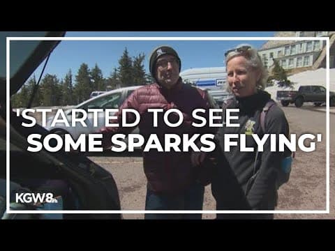 Timberline Lodge guests recall fire, evacuation