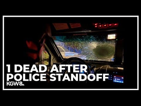 Vancouver police officer shoots armed man during standoff