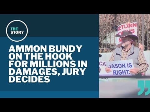 Ammon Bundy ordered to pay over $50M in Idaho hospital defamation case