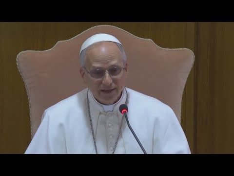 Pope Leo XIV leads his first Sunday prayer