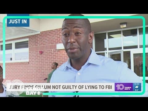 Ex-Democrat Florida gov nominee not guilty of lying to FBI