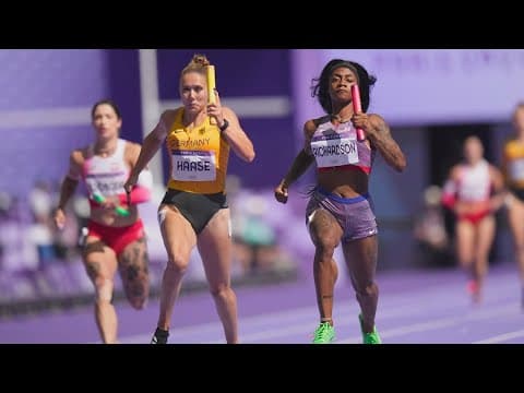 Olympics women's relay Friday: Sha'Carri Richardson will anchor 4x100