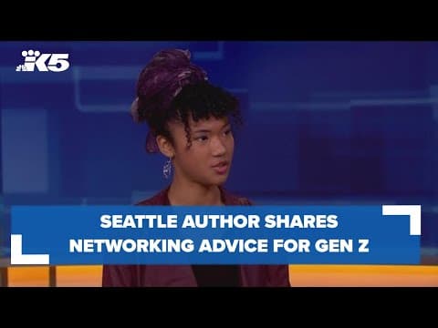 Seattle author shares network building for Gen Z, social media mental health practices