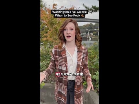 Fall Foliage Forecast: Western Washington