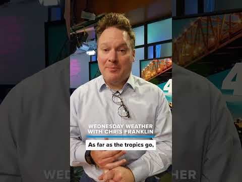 Rain chances could keep temps in the 80s. WWL Louisiana Weather for Wednesday, August 28th