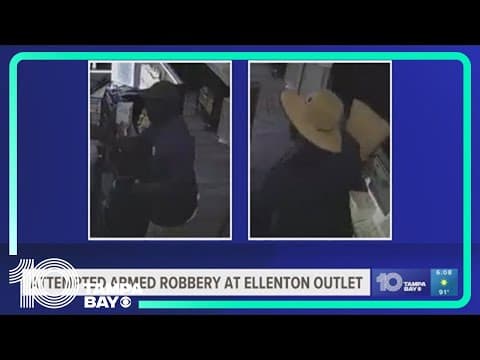 Search for suspects in attempted armed robbery at Ellenton Outlet Mall