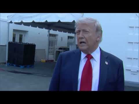 Trump says he’s installing two flagpoles at the White House