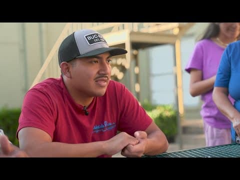 Family of five works hard to rebuild after apartment complex fire destroys all their belongings