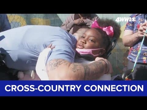 Police officer's connection with New Orleans girl he saved goes across the country