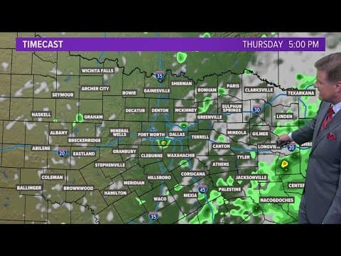 DFW Weather: Below normal temps continue in North Texas