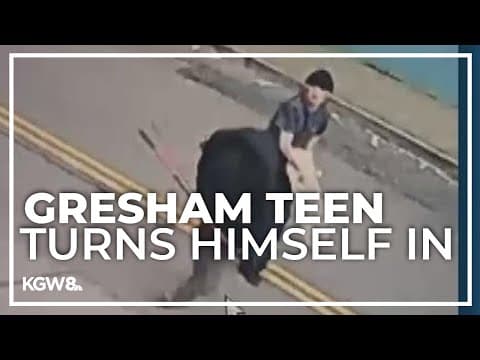 15-year-old who assaulted Gresham man turns himself in