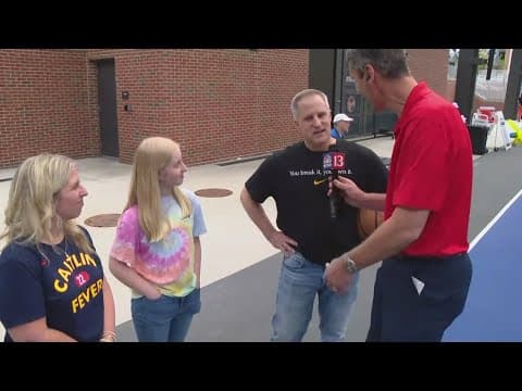 Indiana Fever fans excited for home opener during pregame party